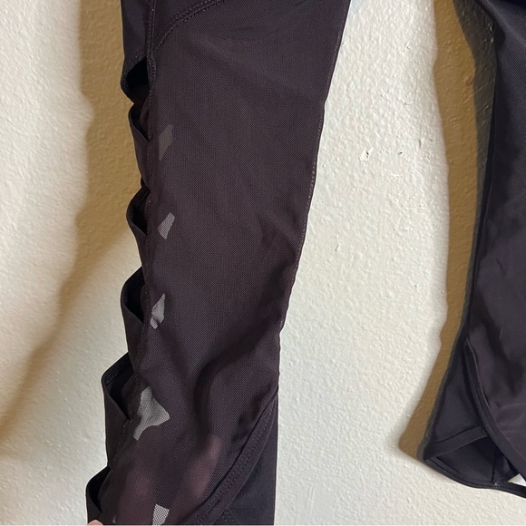 VOGO Athletics Women's Leggings Pants Workout Active - size Small burgundy - Picture 3 of 4